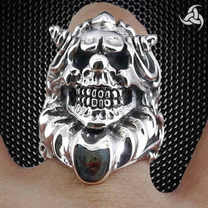 Biker Rings Of Many Designs At Sinister Silver Co.